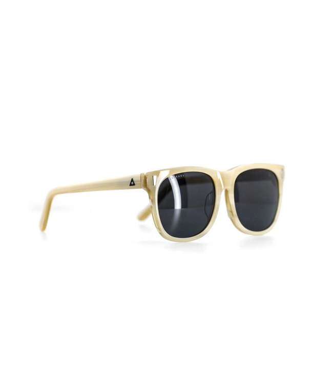 ASHBURY DAY TRIPPER SUNGLASSES IVORY GLOSS