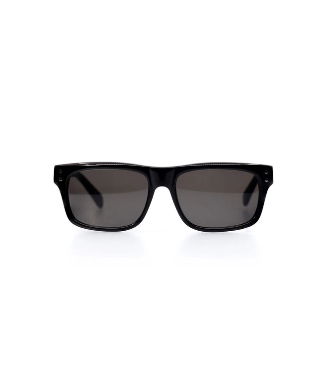 ASHBURY SLIDE MACHINE SUNGLASSES BLACK GLOSS