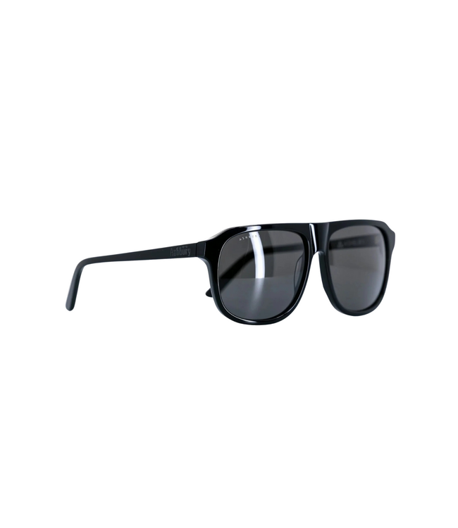 ASHBURY SMOKESTACK LIGHTNING SUNGLASSES BLACK GLOSS