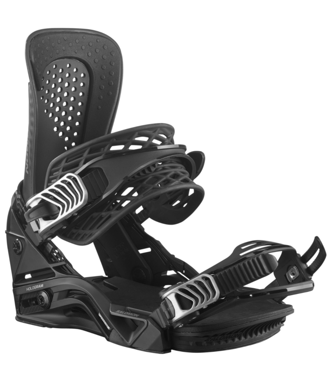 SALOMON HOLOGRAM SNOWBOARD BINDINGS BLACK 2025