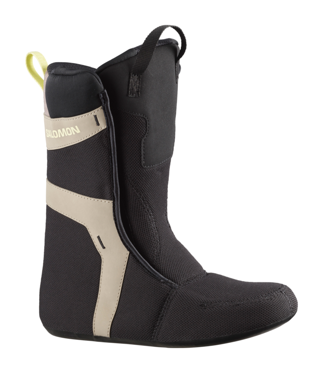 SALOMON WOMENS VISTA DUAL BOA SNOWBOARD BOOTS VINTAGE KHAKI/BLACK/YELLOW 2025