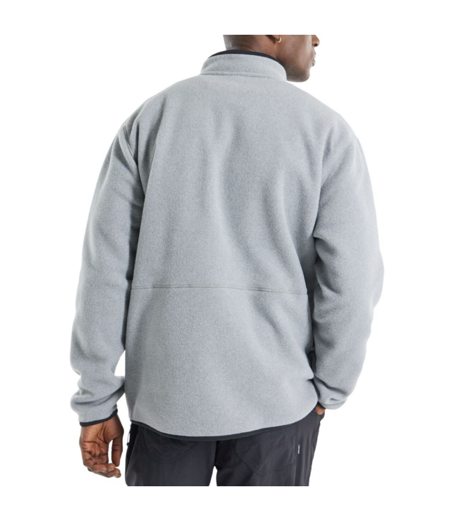 BURTON CINDER FULL-ZIP FLEECE GRAY HEATHER 2026