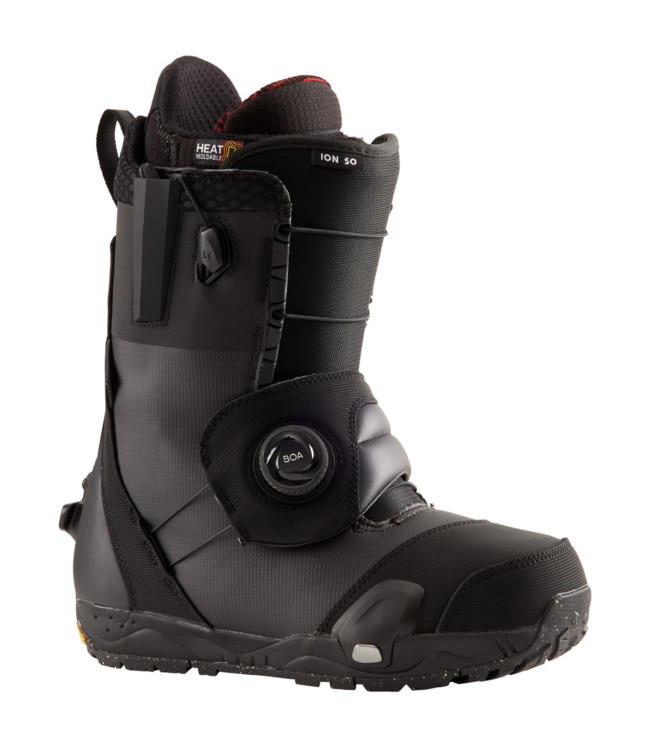 BURTON ION STEP ON SNOWBOARD BOOTS BLACK 2025