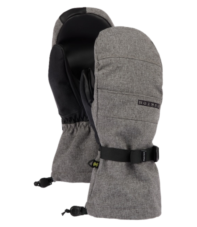 BURTON PROFILE MITTENS GRAY HEATHER 2026