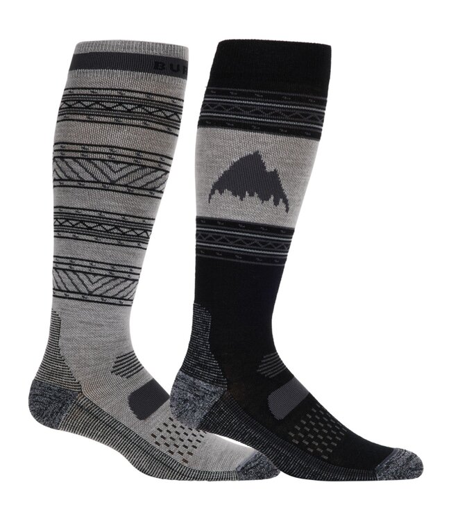 BURTON PERFORMANCE LIGHTWEIGHT SOCKS (2 PACK) TRUE BLACK 2026