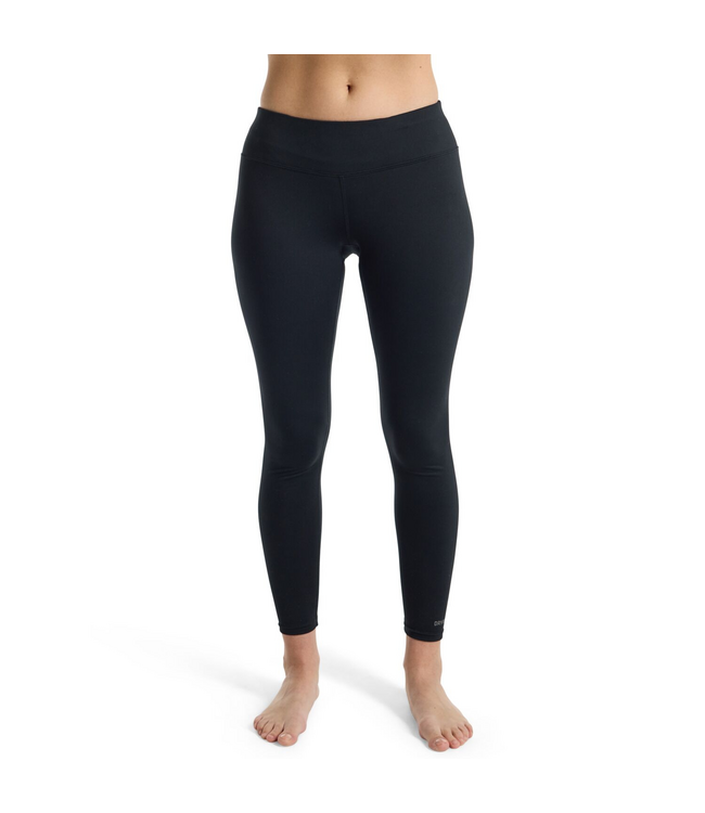 BURTON WOMENS MIDWEIGHT BASE LAYER PANTS TRUE BLACK 2026