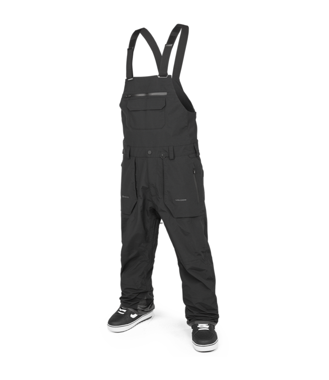 VOLCOM RAIN GORE-TEX BIB PANT OVERALL BLACK 2025