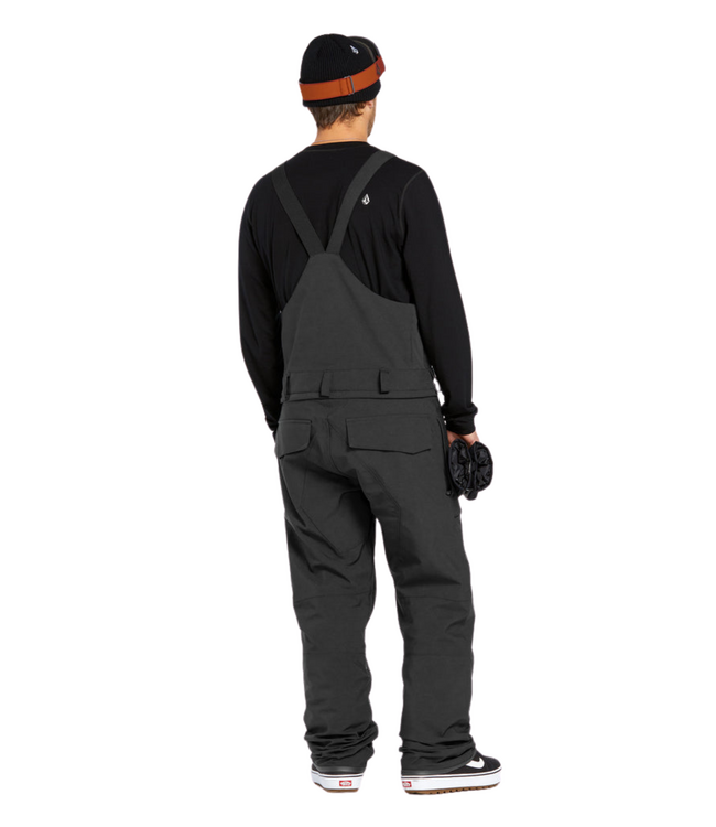 VOLCOM ROAN BIB PANT OVERALL BLACK 2025