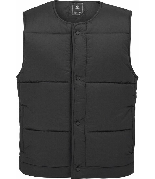 VOLCOM LAYERED UP VEST BLACK 2025