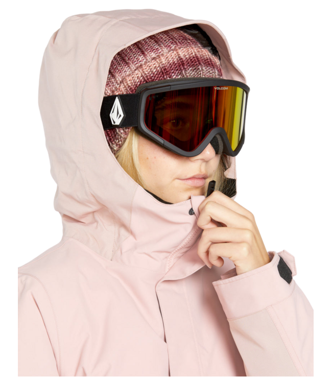 VOLCOM WOMENS LARX 2L TDS INFRARED PARKA ADOBE ROSE 2025