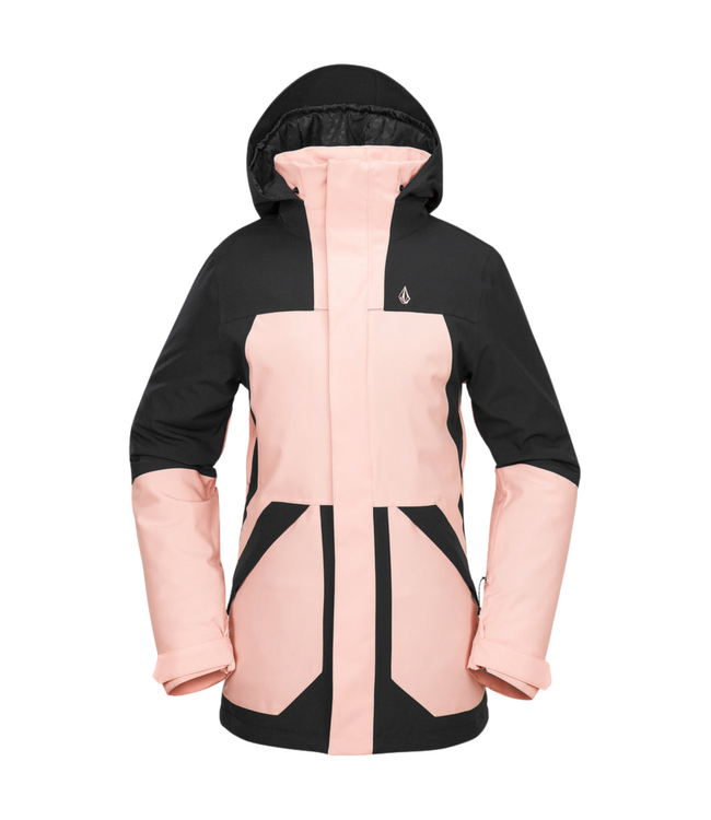 VOLCOM WOMENS SHELTER 3D STRETCH JACKET CORAL HAZE 2025