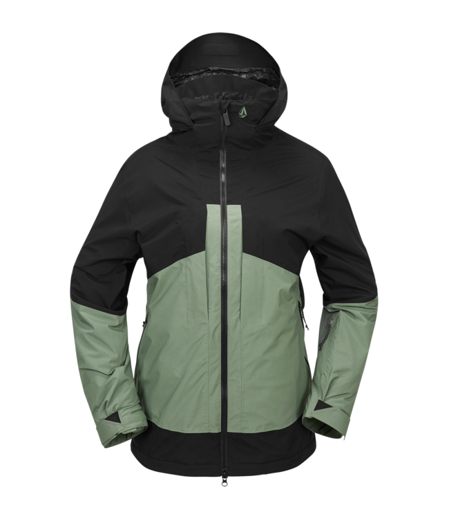 VOLCOM WOMENS AT STRETCH GORE-TEX JACKET LICHEN GREEN 2025
