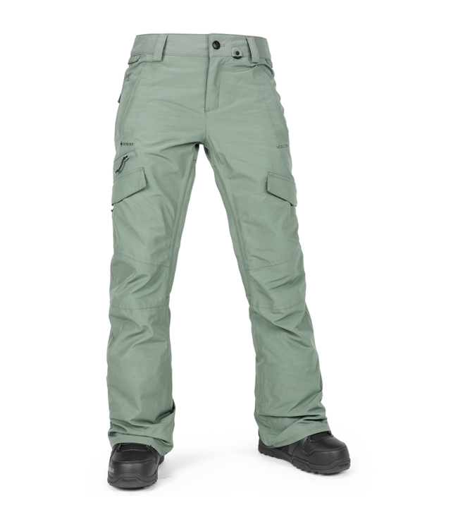 VOLCOM WOMENS ASTON GORE-TEX PANT LICHEN GREEN 2025