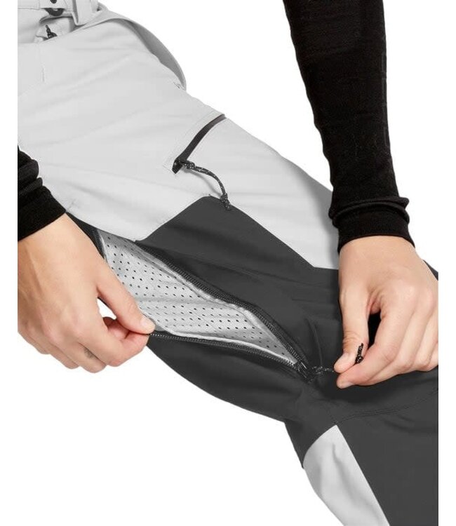 VOLCOM WOMENS STONE MICA 20K PANT CLOUD GREY 2025