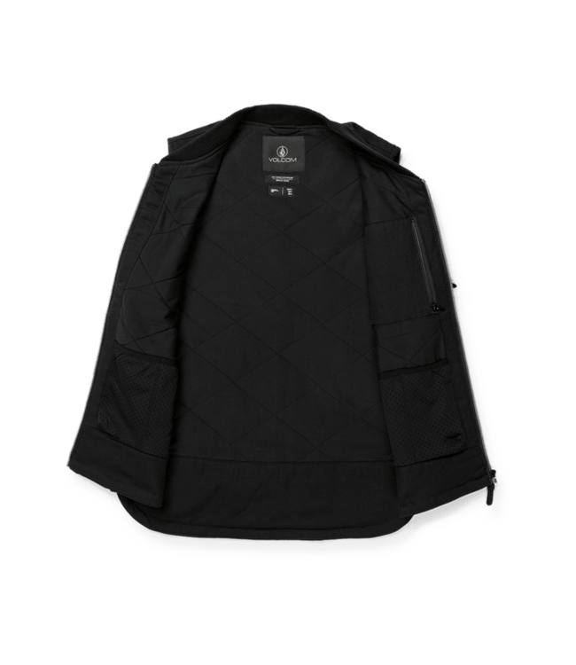 VOLCOM WOMENS STONE CASTINE VEST BLACK 2025