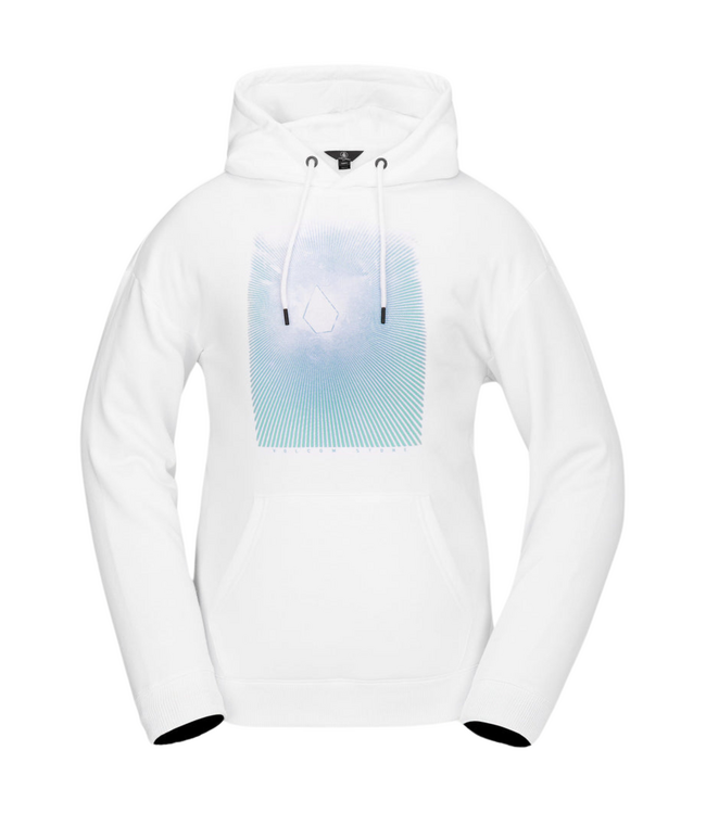 VOLCOM WOMENS ESSENTIAL HOODIE WHITE 2025