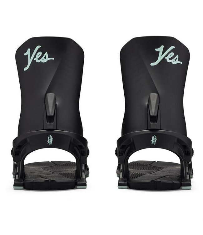 YES WOMENS CONDA SNOWBOARD BINDINGS BLACK 2025