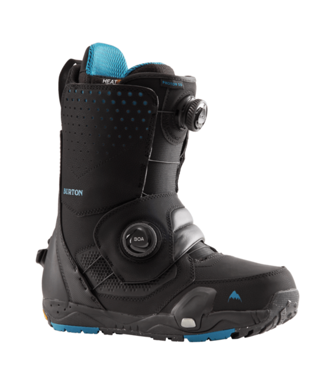 BURTON PHOTON STEP ON WIDE SNOWBOARD BOOTS BLACK 2025