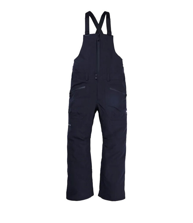 BURTON RESERVE 2L BIB PANTS SHORT TRUE BLACK 2025