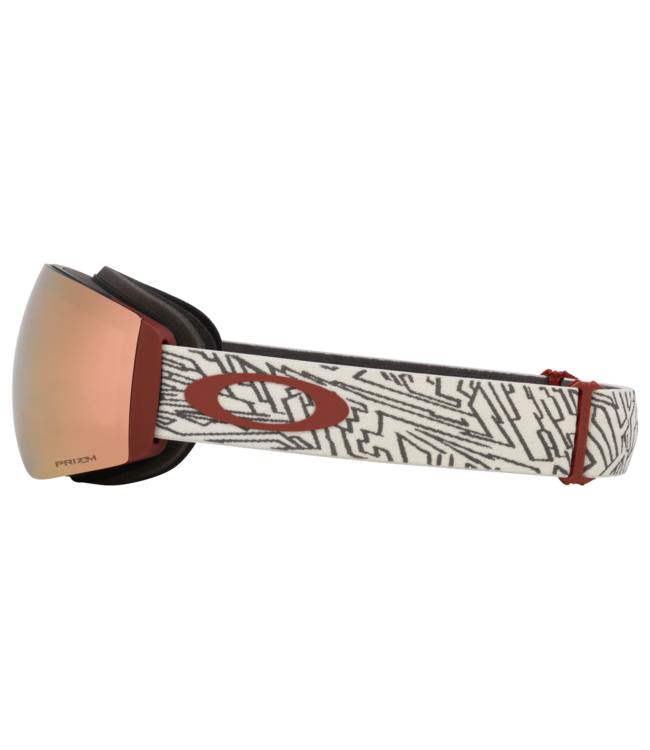 OAKLEY FLIGHT DECK PRO M GOGGLE MATTE BLACK w/PRIZM ROSE GOLD + 2026