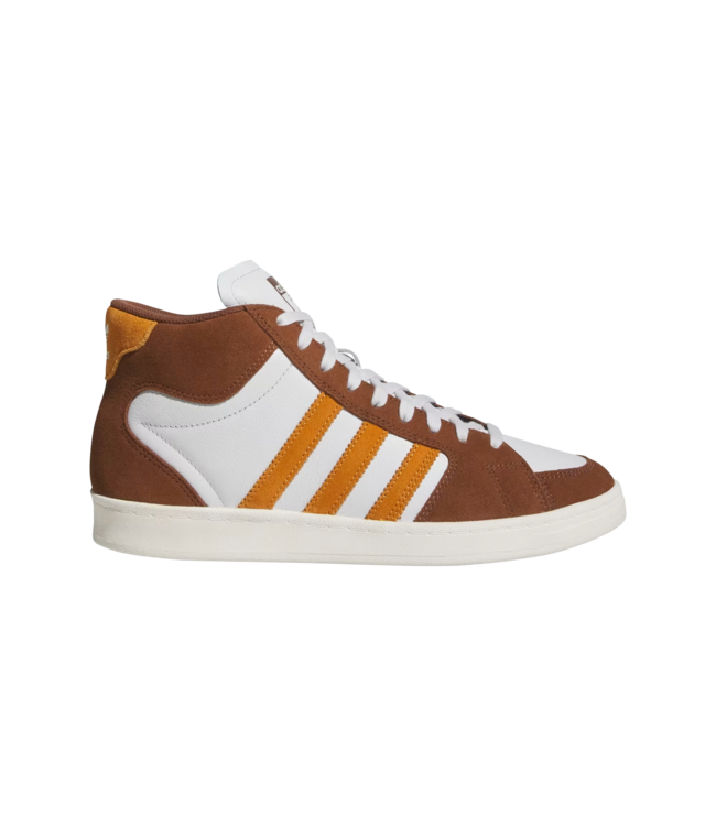 ADIDAS MENS SUPERSKATE SHOE BROWN/ORANGE/WHITE