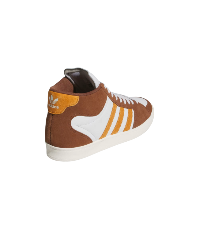 ADIDAS MENS SUPERSKATE SHOE BROWN/ORANGE/WHITE