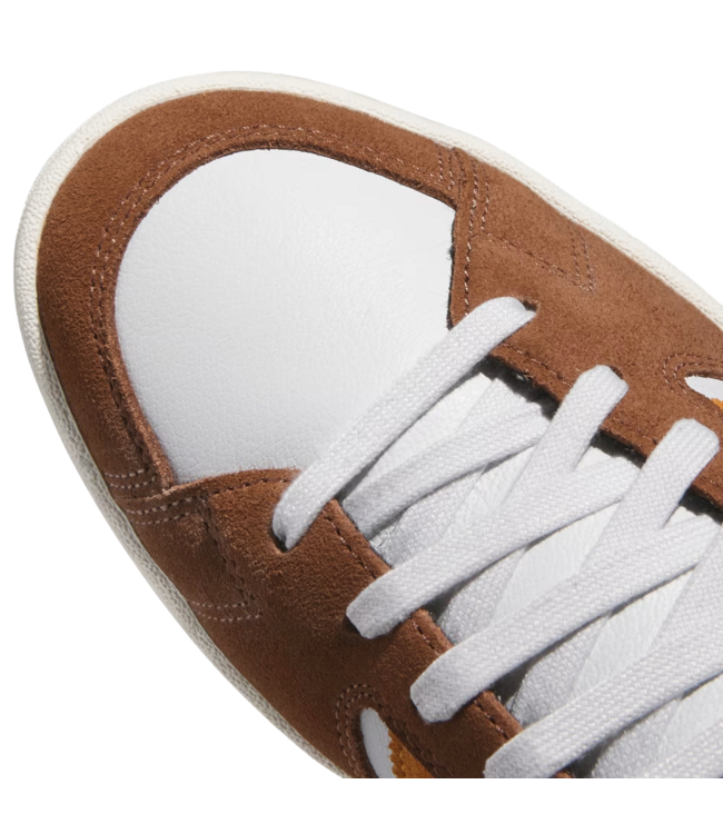 ADIDAS MENS SUPERSKATE SHOE BROWN/ORANGE/WHITE