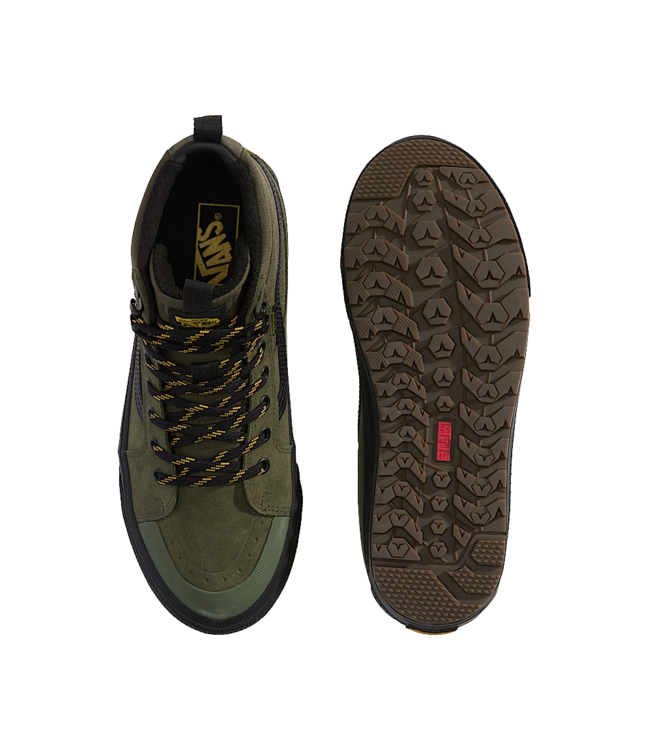 VANS MENS SK8-HI WATERPROOF INSULATED SHOES (203) GREEN/BLACK