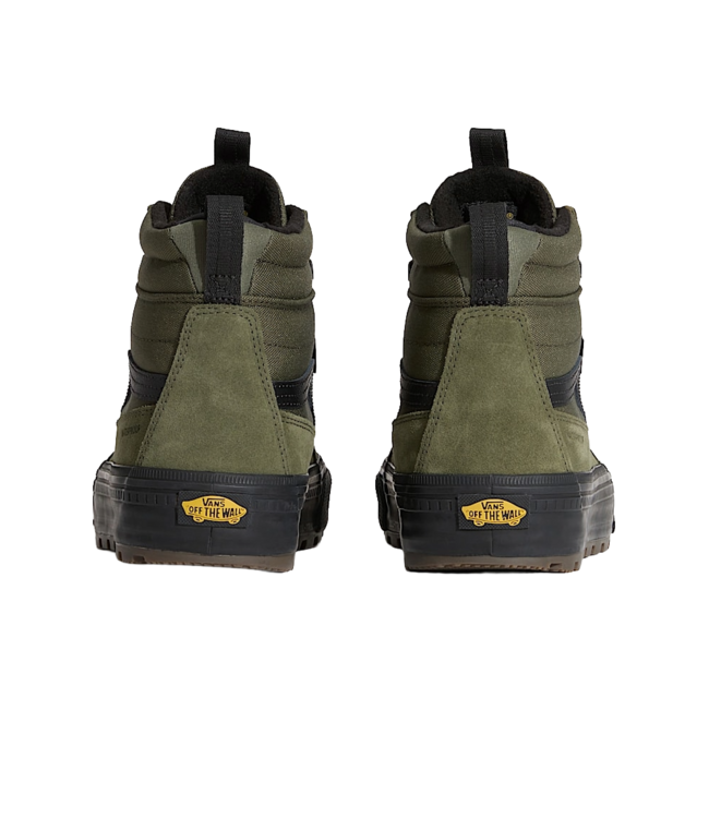 VANS MENS SK8-HI WATERPROOF INSULATED SHOES (203) GREEN/BLACK