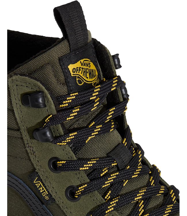 VANS MENS SK8-HI WATERPROOF INSULATED SHOES (203) GREEN/BLACK