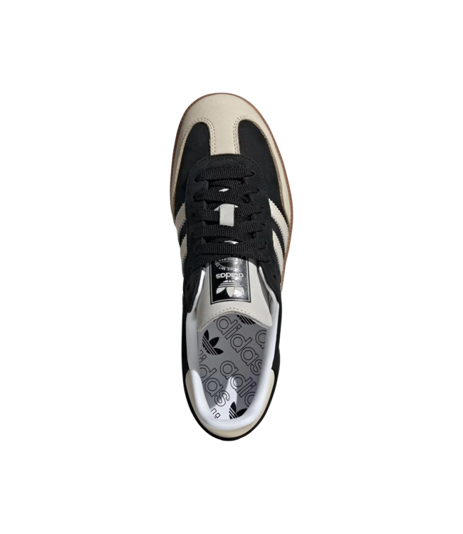 ADIDAS WOMENS SAMBA OG SHOE BLACK/WHITE/SILVER