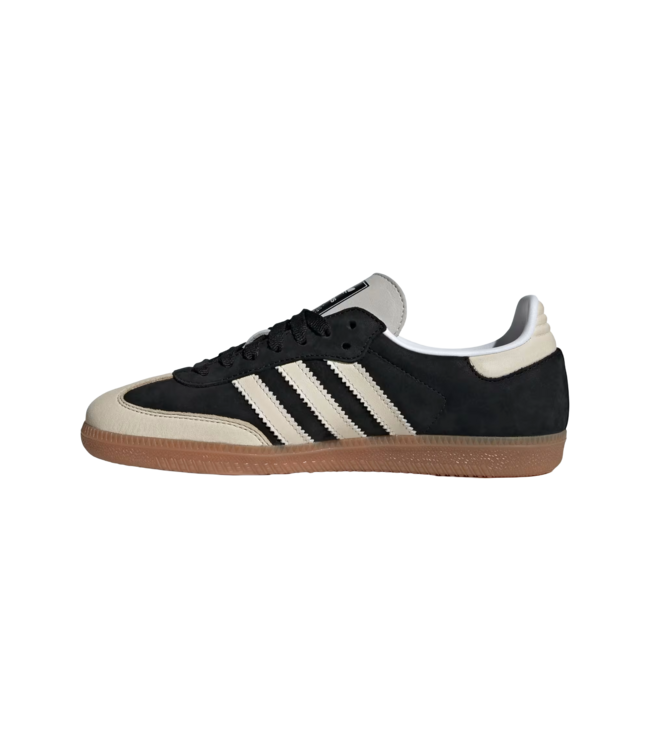 ADIDAS WOMENS SAMBA OG SHOE BLACK/WHITE/SILVER