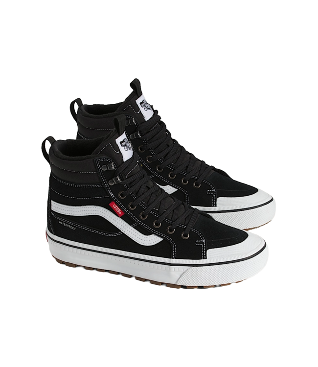 VANS MENS SK8-HI WATERPROOF INSULATED SHOES (BA2) BLACK/WHITE