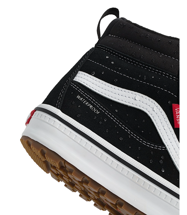 VANS MENS SK8-HI WATERPROOF INSULATED SHOES (BA2) BLACK/WHITE