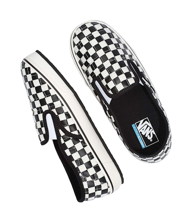 VANS MENS SLIP-ER 2 SLIPPER (IB8) CHECKER/BLACK/WHITE