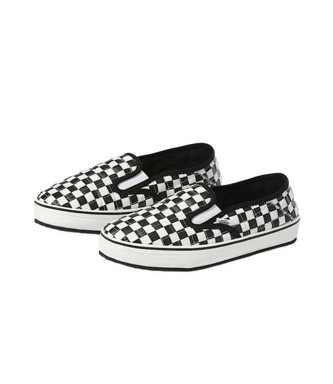VANS MENS SLIP-ER 2 SLIPPER (IB8) CHECKER/BLACK/WHITE