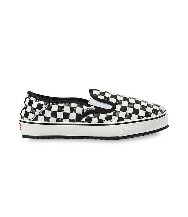 VANS MENS SLIP-ER 2 SLIPPER (IB8) CHECKER/BLACK/WHITE