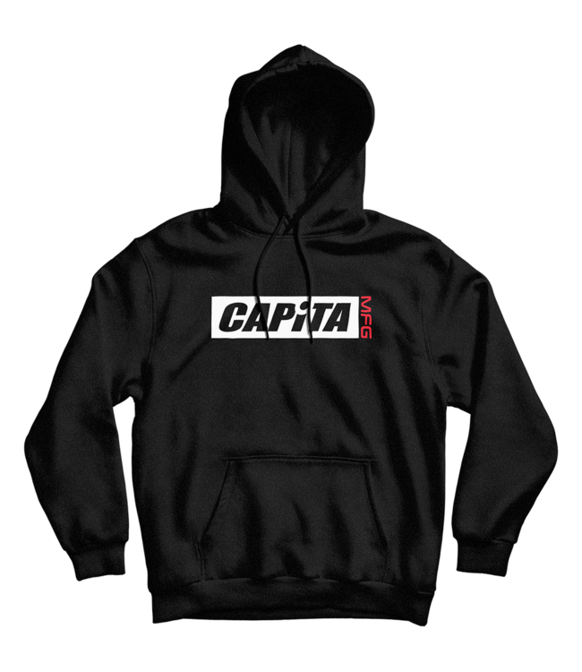 CAPITA SKULL HOODIE BLACK 2024