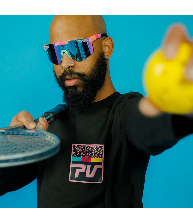 PIT VIPER THE COPACABANA ORIGINAL WIDE SUNGLASSES POLAR