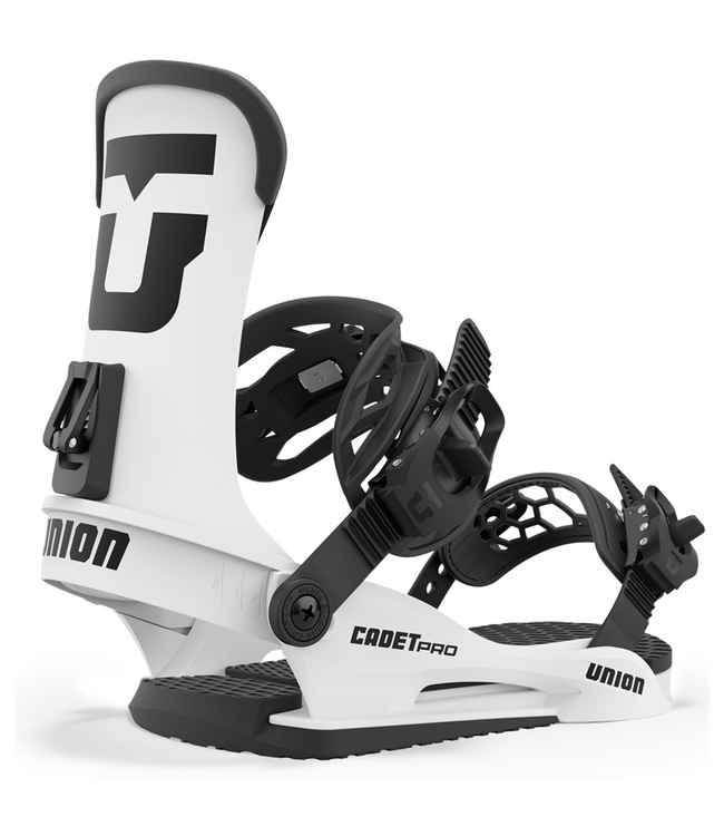 UNION YOUTH CADET PRO SNOWBOARD BINDINGS WHITE 2024