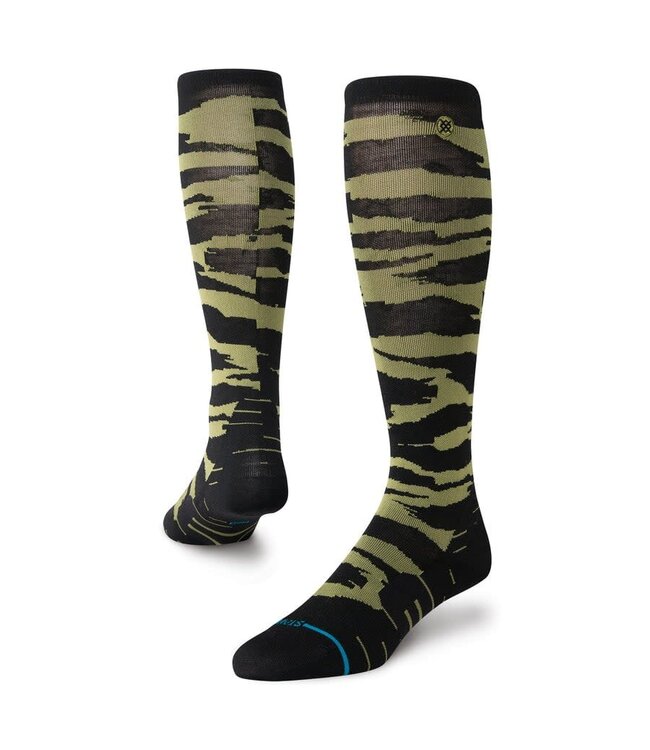 STANCE CREEKY MEADOW UL WOOL SNOW SOCKS BLACK 2025