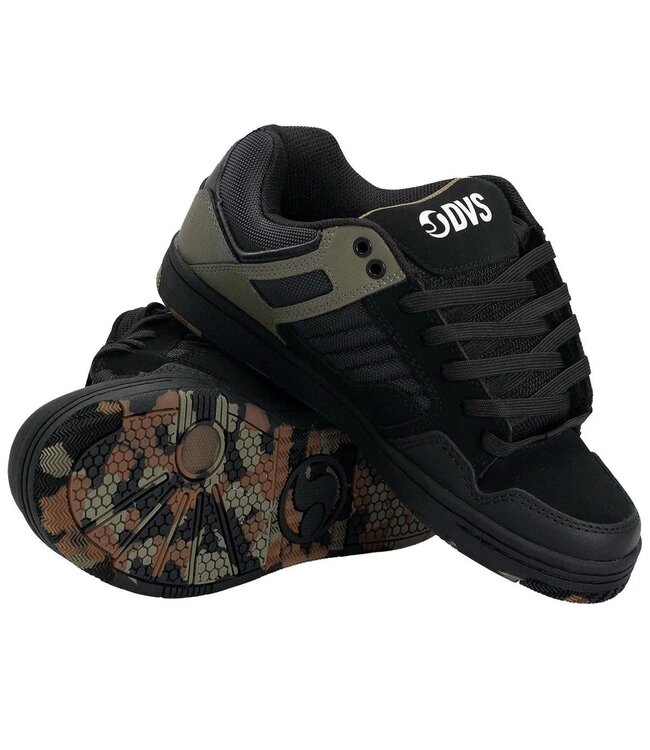 DVS ENDURO 125 SHOES BLACK/OLIVE CAMO