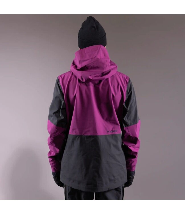 JONES MOUNTAIN SURF RECYCLED SHELL JACKET DEEP PURPLE 2025