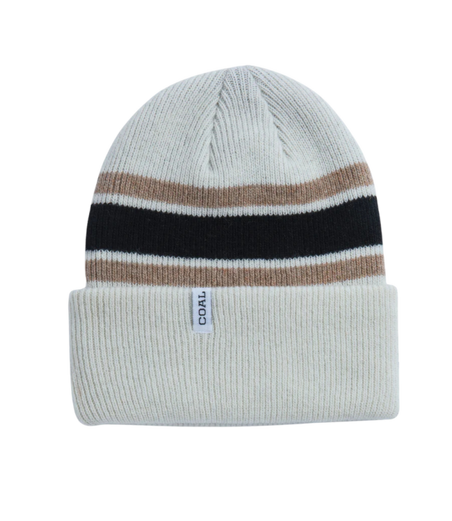COAL HAINES BEANIE OFF WHITE/BLACK 2025