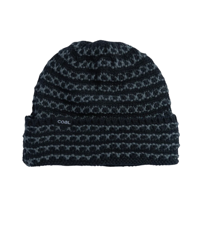 COAL STRIA BEANIE GREY/BLACK 2025