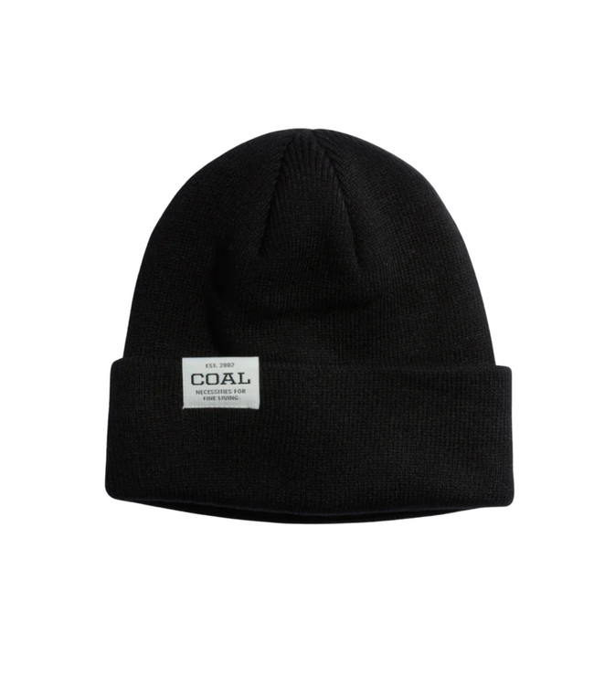 COAL UNIFORM LOW BEANIE BLACK 2025
