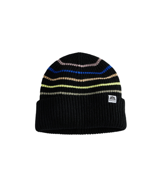 AUTUMN SIMPLE RETRO BEANIE BLACK 2025