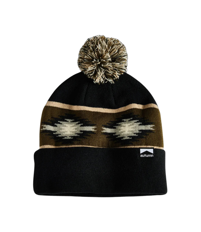 AUTUMN SURPLUS BLANKET POM BEANIE BLACK 2025