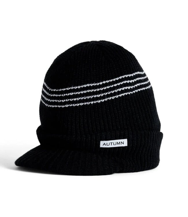 AUTUMN VISOR BEANIE BLACK 2025
