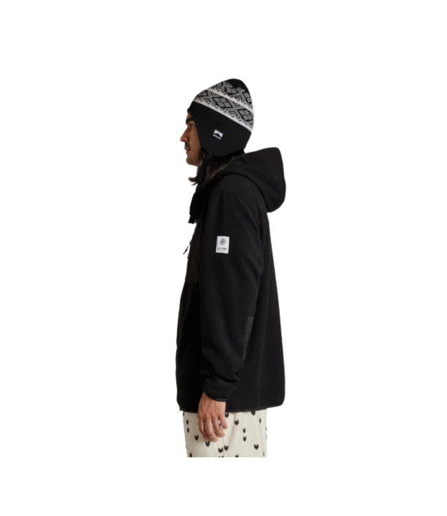 AUTUMN HOODED FLEECE BLACK 2025